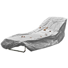 Grey Divide Sun Lounger Cover